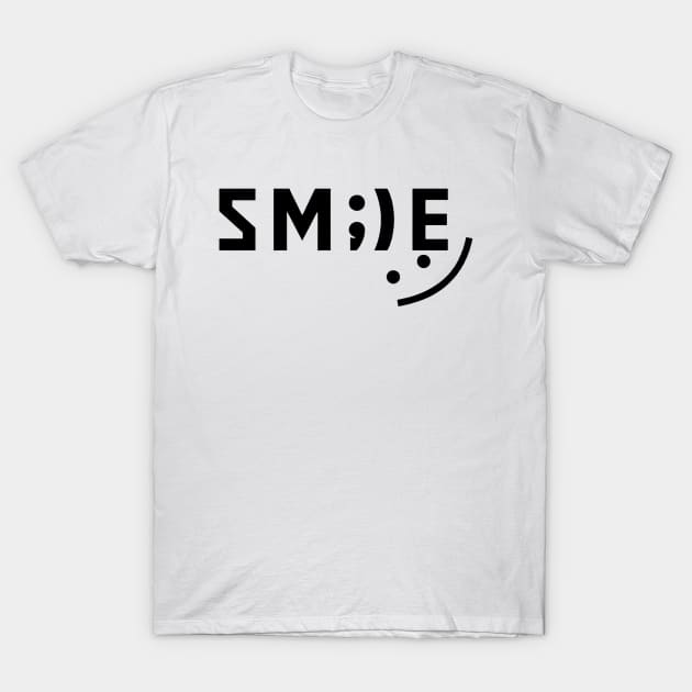 Smile T-Shirt by Shoopclub